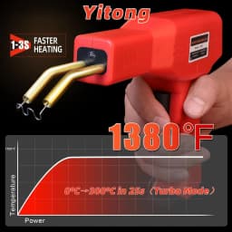 Upgraded Plastic Welder, 1000PCS Staples, Pure Copper Transformer, Rapid Heating, Plastic Welding Kit, Hot Stapler Kit, Plastic