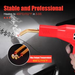 Upgraded Plastic Welder, 1000PCS Staples, Pure Copper Transformer, Rapid Heating, Plastic Welding Kit, Hot Stapler Kit, Plastic