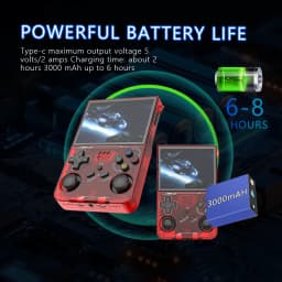 BOYHOM 100% Original R36XX Retro Handheld Game Console with WiFi Online Battle 3.5 inch IPS Screen 15000+ Games Best Gift