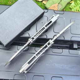 USA Stock Medford Folding D2 Tool, Full D2 Steel Construction, Heavy Weight EDC Pocket Multi-Tool, Utility Razor, Fast Shipping 1 Day Dispatch