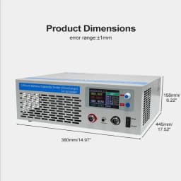 Heltec 120V 50A Battery Discharge Tester/Electronic Load Capacity Tester Lithium/Lifepo4 Lead Acid Battery Discharge Machine