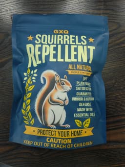 Outdoor Squirrel Repellent, Attic Squirrel Deterrent, Chipmunk Repellent, Squirrel Repeller, Garden Chipmunk Deterrent, Squirrel Repellent, Keep Squirrels Out of Garage - 10 Pack