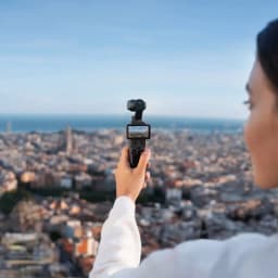 DJI Osmo Pocket 4 Creator Combo 1″ CMOS Pocket Gimbal Camera 107GB Built-In Storage & 800MB/s Transfer
