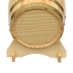 5L Pine Wine Barrel, Wine-Barrel, Wood Wine Container with Stand Faucet for Home Wine Cellar, Whiskey