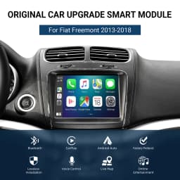ANYFAR Original Car Screen Upgrade Wireless CarPlay Android Auto Retrofit Kit Decoder Box Navigation For Fiat Freemont 2013-2018