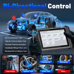 XTOOL IP616 Added Bi-directional Test Automotive Scanner Full System OBD2 Diagnostic Tools CAN FD DOIP 34 Reset Key Programming