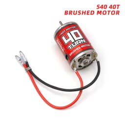 RCXAZ RC 540 PRO Brushed Motor 12T 16T 25T 40T 55T 75T RC 540 Brushed Motor Waterproof For 1/10 RC Car Rock Crawler Buggy Truck Off-Road Vehicle Arrma Traxxas HSP Redcat RC4WD Tamiya Axial SCX10 D90 HPI Upgrade Parts