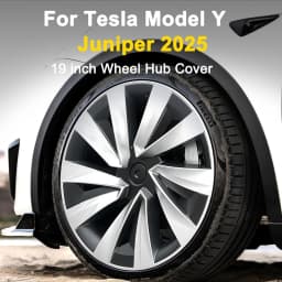 4PCS 19-Inch Wheel Cover for Tesla New Model Y Juniper Performance Hub Caps Crossflow Tire Hubcaps Full Rims Accessories 2025-26