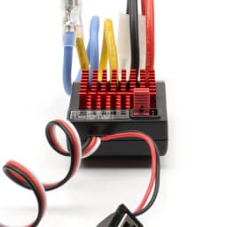 RCXAZ 540 PRO Brushed Motor Matched AEY60 Bidirectional 60A Brushed ESC Combo, RC Upgrade Mod Kit For 1/10 RC Vehicle Arrma Traxxas HSP Redcat RC4WD Tamiya Axial SCX10 D90 1/10 RC Crawler Offroad Truck Buggy