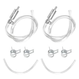 2X Brake Bleeder Hose, One Way Check Valve Tube Bleeding Tool Kit for Motorcycle Clutch, Hydraulic Brake Fluid Bleeder Replacement Hose, Motorcycle Accessories
