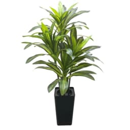4/5/6 FT Artificial Plants Dracaena Tree 120cm, Large Artificial Dracaena Plant with Tall Planter, Tall Fake Floor Plant in Pot Indoor Decor, Fake Dracaena Tree for Home Living Room Office Decor