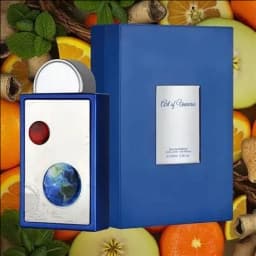 Latafa Pride Art of Universe Eau de Parfum 3.4 fl oz, Unisex Woody Citrus & Amber Long-Lasting Fragrance with Space-Themed Bottle