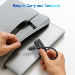 RSHTECH USB C to 1000Mbps Ethernet Adapter 15cm Aluminum RJ45 Gigabit Wired Ethernets LAN Network Cable Converter to Type C for MacBook Pro Laptops