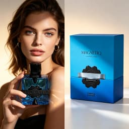 French Avenue Magnetiq Eau De Parfum, Master-Crafted Woody Fragrance, 100ml Unisex Perfume for Men & Women