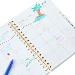 15-Month Monthly/Weekly Planner, 6.75" x 9", Multicolor Floral, April 2026-June 2027
