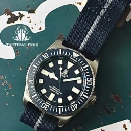 Tactical Frog Titanium Mechanical Watch 42mm FXD Men Watch NH35 Automatic Movement Sapphire 200m Waterproof Luminous Wristwatch