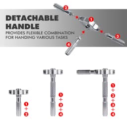 VMAN 40in1 Multifunction Ratchet Screwdriver Set Multi Magnetic Bits Mini Repair Tool Kit Household Tool For PC & Iphone Etc.