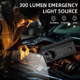 Jump Starter with Air Compressor, 4000A 150PSI Battery Jumper Starter Portable (9.0 Gas/8.0L Diesel)