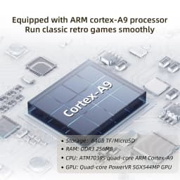 ANBERNIC RG35XX Retro Handheld Game Player Built-in 64G TF 6000+ Classic Games Linux GarlicOS Portable For Travel Kids Gift