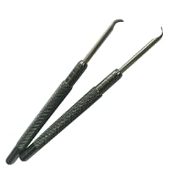2Pcs Metal 3.5mm Watch Hand Remover Tool Watchmaker Repair Pry Levers with Flat Blade Watch Hands Lifting Tool Watch Repair Tool
