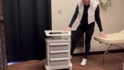 Mobile Ultrasound Trolley Cart Portable Ultrasound Imaging Scanner Vehicle Medical Beauty Storage Cart 110LBS Load with 4 Wheels