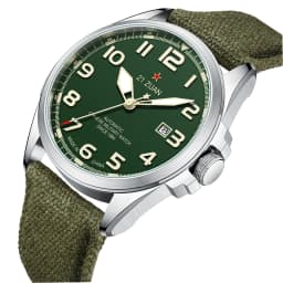 Seagull Luxury Bracelet Military Men Watch Automatic Mechanical Watches For Men Wear Resistant Leather Strap Luminous Clock D581
