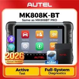 Autel MaxiCOM MK808K-BT MK808K BT Bluetooth OBD2 Scanner Same as MK808BT Pro Full Bidirectional Diagnostic Tools Code Reader