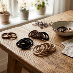 50-Pack Minimalist Hair Bands - Versatile for Daily Chic, Simple & Elegant Look, 50PCS