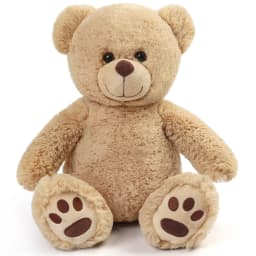 Brown Teddy Bear Stuffed Animals, 12'' Cute Plush Teddy Bear Toy, Plushies for Kids Toddlers Boy Girls Birthday Christmas Gifts