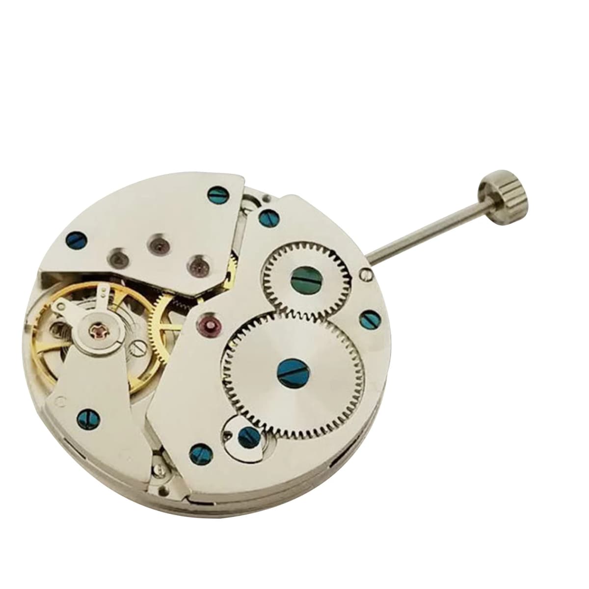 6498 Hand Winding Movement 2 Hands 17 Jewels Mechanical Manual Winding Watch Movement For ETA 6489 For ST3620 Watch Repair Parts