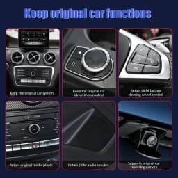 10.25“ Linux Autoradio For Mercedes Benz CLS Class W218 X218 2010-2018 Multimedia Player Wireless Carplay Android Auto BT GPS
