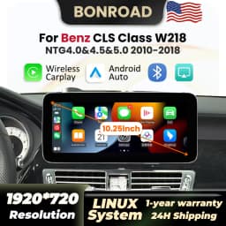 10.25“ Linux Autoradio For Mercedes Benz CLS Class W218 X218 2010-2018 Multimedia Player Wireless Carplay Android Auto BT GPS
