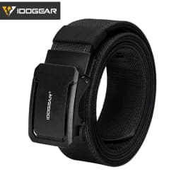 IDOGEAR SPORTS Quick-Adjust Tactical Ratchet Belt | Heavy-Duty 1.75" 1000D Nylon for EDC, CCW & Duty Use 3439