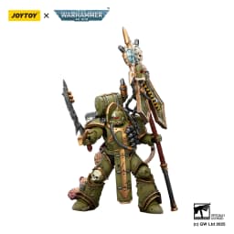 JOYTOY Warhammer 40,000 1/18 Action Figure Death Guard Plague Marine Icon bearer Model
