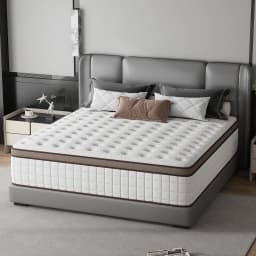 12 Inch 10inch 8inch 14inch Twin Full Queen King Size Multiple Sizes Multilayer Hybrid Mattress Medium Firm Feel Ergonomic Design with Memory Foam And Pocket Spring Styles Available