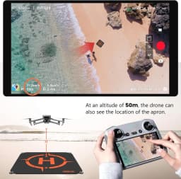 STARTRC Drone Landing Pad, Universal Quickly Foldable Landing Platform for DJI Neo 2/Mini 5 Pro/Mini 4K/Mini 4 Pro/3/Avata 360/2/Air 3S FPV Drone (22-inch/55cm)