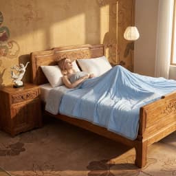 1PC Double-Sided Ultra-Soft Cooling Summer Quilt for Bed | Large Cooling Air-Conditioning Quilt for Hot Sleepers | Machine Washable Dual-Use Summer Cooling Quilt | Dormitory Office Nap Quilt Sofa Throw | Practical Summer Gift for Boyfriend