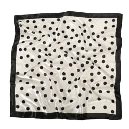 2026 Dot Print Square Scarf For Women Silk Shawl Neckerchief Female Hair Bands Head Wraps Headband Foulard Satin Hijab Bandana