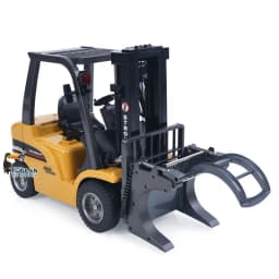 US SALE 1/14 HIUNA 1577 14CH RC Electric Lifting Forklift RTR Remote Control Construction Vehicle Light Sound System USB Charging Cable