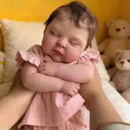 18-Inch Reborn Baby Dolls - Realistic Newborn, Soft Weighted Body, Adorable Poseable Real Life Doll– Gift for Kids Age 3+
