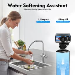 2T/4409lbs/H Digital Control Water Valve Automatic House Water Soft Control Valve for Water Softener Whole 5600SM Flow Type