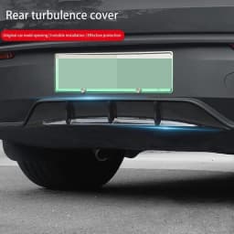 Rear Bumper Spoiler Lip Launchplate Diffuser For Tesla Model Y Juniper 2025 2026