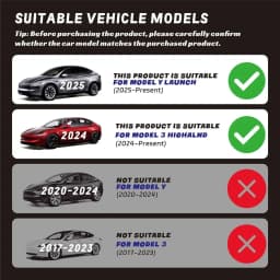 Center Console Wireless Charging Pad For Tesla Model Y 2025 2026 Juniper Non-Slip Silicone Mat For Tesla Model 3 2024-2026 