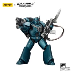 JOYTOY Warhammer 30K 1/18 Action Figure Alpha Legion MKVI Tactical Legionary Anime Military Model