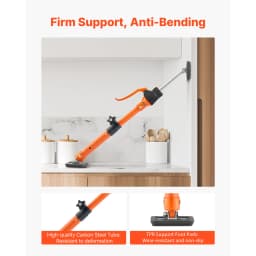 SucceBuy 2-Pack Cabinet Jack Support Pole Steel Telescopic Quick Support Rod Adjustable 3rd Hand System for Lifting Cargo Bars