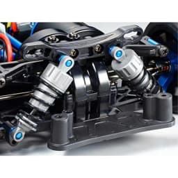 47326 47326-1:10 RC TT-02R Kit, Remote Controlled Car/Vehicle, Model Building, Chassis, Hobby, Black