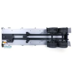 Toys 1/14 TOUCAN 2Axle RC Tractor Flatbed Semi Trailer Truck for DIY TAMIYA Model In Stock