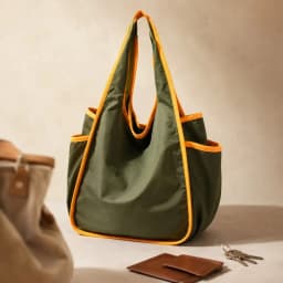 Reusable Large Foldable Shopping Tote Bag-1 Pack, Grocery Bag, Portable Handbag for Travel, Shopping, Daily Use