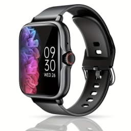 Smart Watch Compatible for iPhone & Android, Wireless Call, HD Touch Screen Fitness Tracker with Pedometer, Step Tracker, Music,Weather Display,Wireless Smartwatch for Men & Women