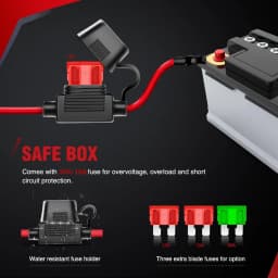 Nilight 12AWG Wiring Harness Kit 450W, Heavy Duty LED Light Bar Harness with 5Pin Laser Rocker Switch, Waterproof Relay & Fuse for 12V Offroad Truck